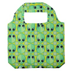 Alien Pattern- Premium Foldable Grocery Recycle Bag by Ket1n9