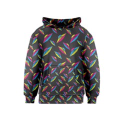 Alien Patterns Vector Graphic Kids  Pullover Hoodie by Ket1n9