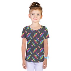 Alien Patterns Vector Graphic Kids  One Piece T-shirt