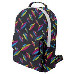 Alien Patterns Vector Graphic Flap Pocket Backpack (small) by Ket1n9