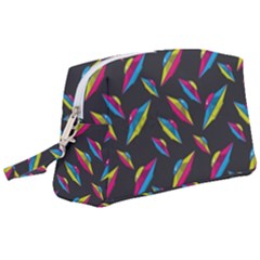 Alien Patterns Vector Graphic Wristlet Pouch Bag (large) by Ket1n9