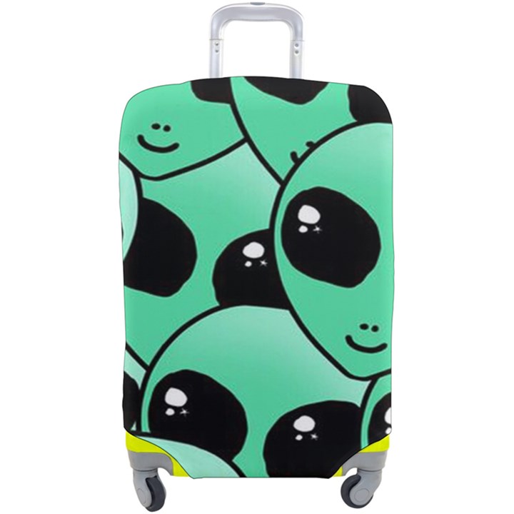 Art Alien Pattern Luggage Cover (Large)