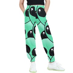 Art Alien Pattern Kids  Joggers by Ket1n9