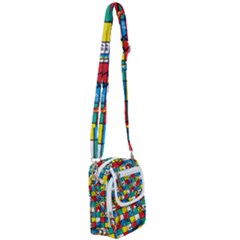 Snakes And Ladders Shoulder Strap Belt Bag by Ket1n9