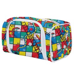 Snakes And Ladders Toiletries Pouch