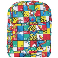 Snakes And Ladders Full Print Backpack by Ket1n9