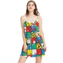 Snakes And Ladders Summer Frill Dress View1