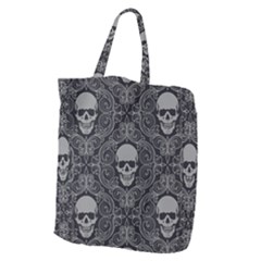 Dark Horror Skulls Pattern Giant Grocery Tote by Ket1n9