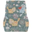 Cute Cat Background Pattern Car Seat Back Cushion  View2