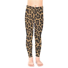 Tiger Skin Art Pattern Kids  Leggings