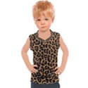 Tiger Skin Art Pattern Kids  Sport Tank Top View1