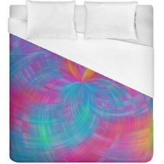 Abstract Fantastic Ractal Gradient Duvet Cover (king Size) by Ket1n9