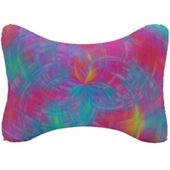 Abstract Fantastic Ractal Gradient Seat Head Rest Cushion by Ket1n9