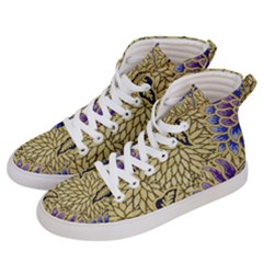 Traditional Art Batik Pattern Women s Hi-top Skate Sneakers by Ket1n9