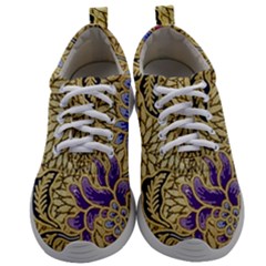 Traditional Art Batik Pattern Mens Athletic Shoes by Ket1n9