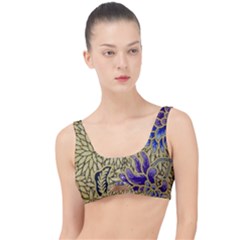 Traditional Art Batik Pattern The Little Details Bikini Top by Ket1n9