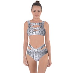 Science Formulas Bandaged Up Bikini Set  by Ket1n9