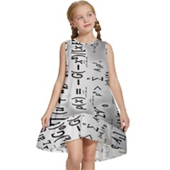 Science Formulas Kids  Frill Swing Dress by Ket1n9