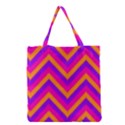 Chevron Grocery Tote Bag View1