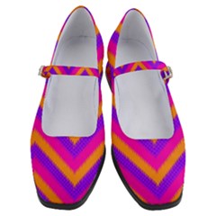 Chevron Women s Mary Jane Shoes