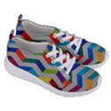 Charming Chevrons Quilt Women s Lightweight Sports Shoes View3