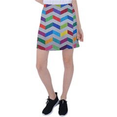 Charming Chevrons Quilt Tennis Skirt by Ket1n9