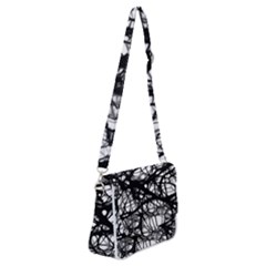 Neurons Brain Cells Brain Structure Shoulder Bag With Back Zipper by Ket1n9