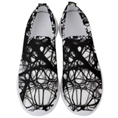 Neurons Brain Cells Brain Structure Men s Slip On Sneakers by Ket1n9