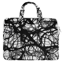 Neurons Brain Cells Brain Structure Macbook Pro 13  Double Pocket Laptop Bag