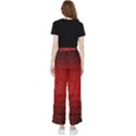 Red Grunge Texture Black Gradient Women s Pants  View2