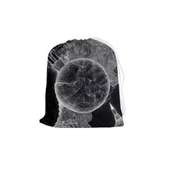 Space Universe Earth Rocket Drawstring Pouch (medium) by Ket1n9