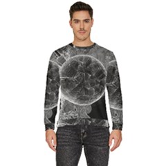 Space Universe Earth Rocket Men s Fleece Sweatshirt by Ket1n9