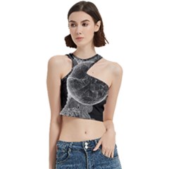 Space Universe Earth Rocket Cut Out Top by Ket1n9