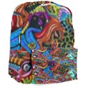 Art Color Dark Detail Monsters Psychedelic Giant Full Print Backpack View3