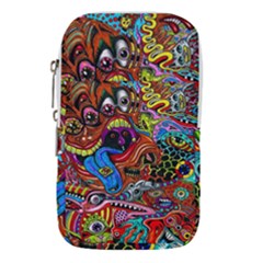 Art Color Dark Detail Monsters Psychedelic Waist Pouch (small) by Ket1n9