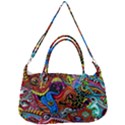 Art Color Dark Detail Monsters Psychedelic Removable Strap Handbag View2