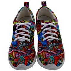 Art Color Dark Detail Monsters Psychedelic Mens Athletic Shoes by Ket1n9