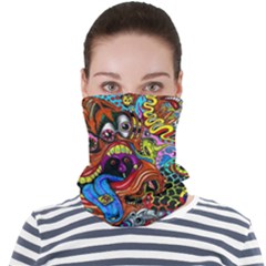 Art Color Dark Detail Monsters Psychedelic Face Seamless Bandana (adult) by Ket1n9