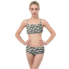 Ocean Pattern Layered Top Bikini Set by Ket1n9