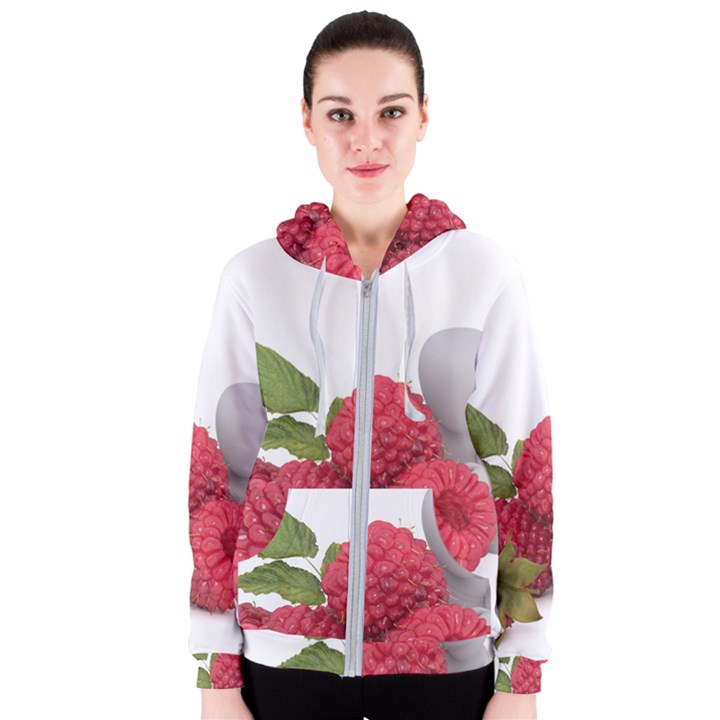 Fruit Healthy Vitamin Vegan Women s Zipper Hoodie