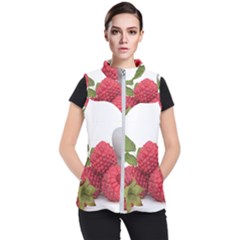 Fruit Healthy Vitamin Vegan Women s Puffer Vest by Ket1n9