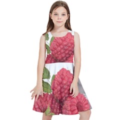 Fruit Healthy Vitamin Vegan Kids  Skater Dress