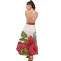 Fruit Healthy Vitamin Vegan Backless Maxi Beach Dress View2