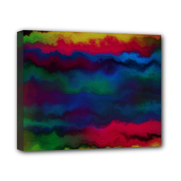 Watercolour Color Background Canvas 10  x 8  (Stretched)