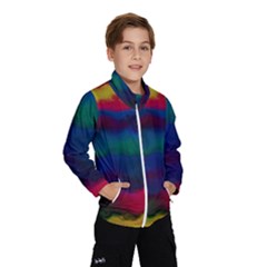 Watercolour Color Background Kids  Windbreaker by Ket1n9