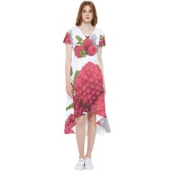 Fruit Healthy Vitamin Vegan High Low Boho Dress by Ket1n9