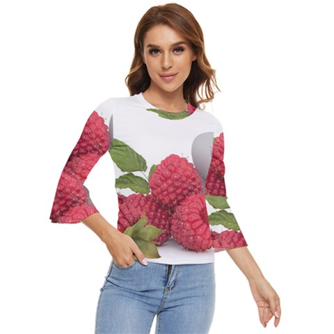 Fruit Healthy Vitamin Vegan Bell Sleeve Top by Ket1n9