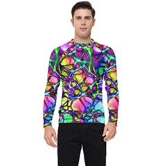 Network Nerves Nervous System Line Men s Long Sleeve Rash Guard by Ket1n9