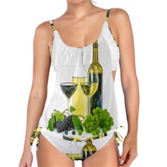 White Wine Red Wine The Bottle Tankini Set by Ket1n9