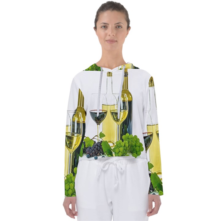 White Wine Red Wine The Bottle Women s Slouchy Sweat